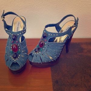 Steve Madden Jeweled Heels
